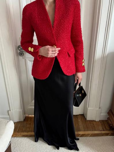 Жакет твид MG-SS25-0855