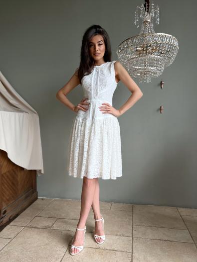 Платье средняя длина MG/IG-SS18-WH1736