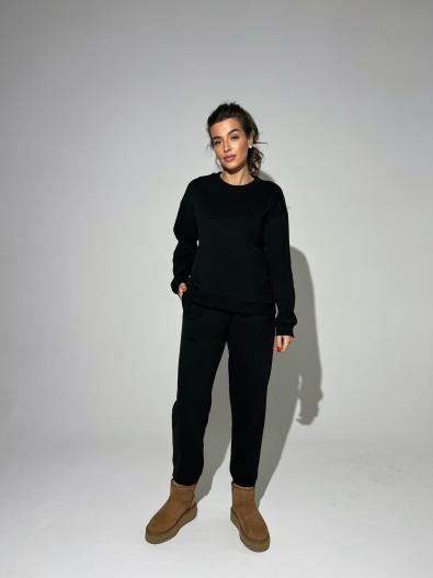 Джоггеры утепленные Black MG-FW23-0508