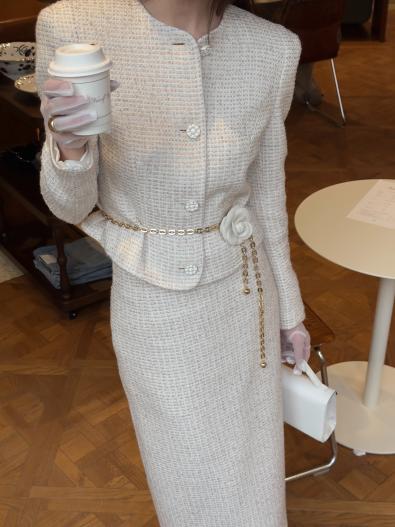 Жакет твид MG-FW25-0849